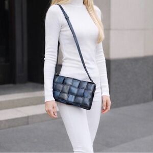 RARE Viola Castellani Metallic Crossbody Bag